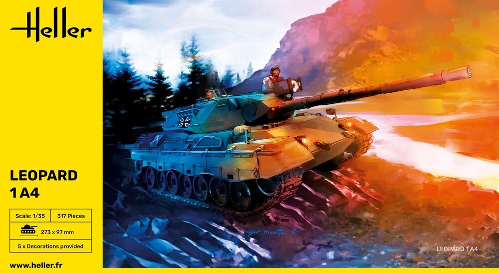 Heller 81126 Leopard 1 A4 1/35