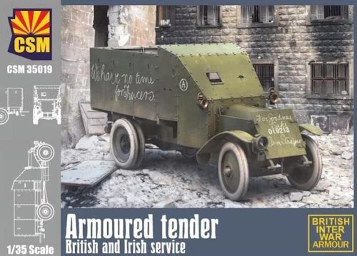 01 Copper State Models CSM 35019 Armoured Tender British and Irish Service1/35