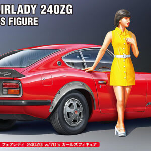 Hasegawa 52339 Nissan Fairlady 240ZG w/70's Girl’s Figure 1/24