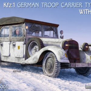 MiniArt 53003 Kfz.1 German Troop Carrier Type 170VK with Canvas 1/35