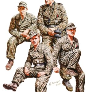 01 MiniArt 53015 Panzer Crew France 1944 (Resin Heads) 1/35