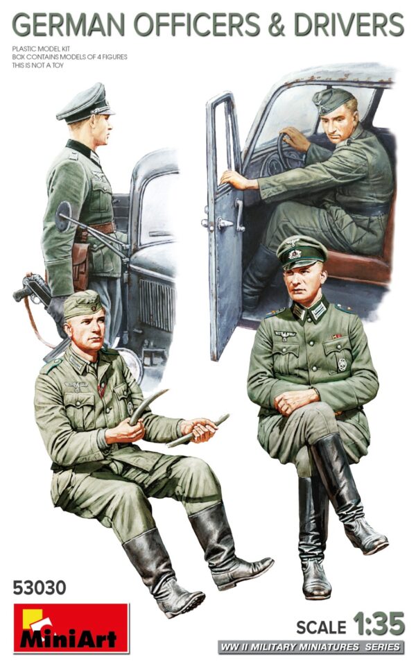 MiniArt 53030 German Officers & Drivers 1/35