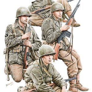 MiniArt 53035 U.S. Infantry Tank Riders Set 2 1/35