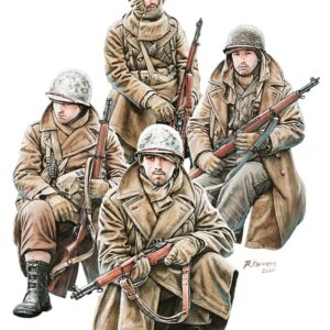 MiniArt 53045 U.S. Tank Riders Winter 1944-45 1/35