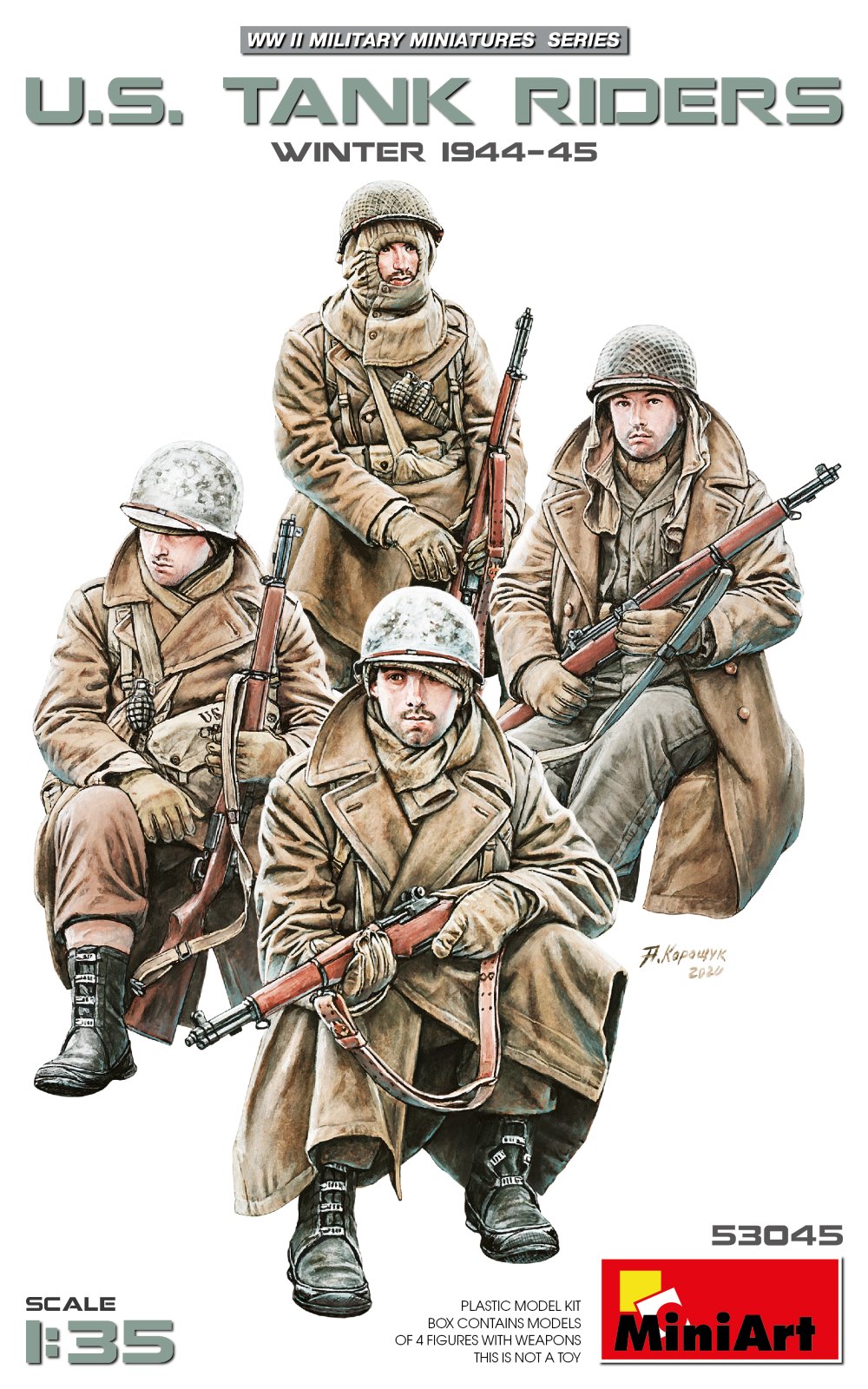 05 MiniArt 53045 U.S. Tank Riders Winter 1944-45 1/35