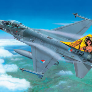 Italeri 1271 F-16 Fighting Falcon met NL Decals 1/72