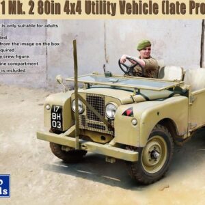 Gecko Models 35GM0078 British FV18001 Mk.2 80in. 4X4 Utility Vehicle (Late Production) 1/35