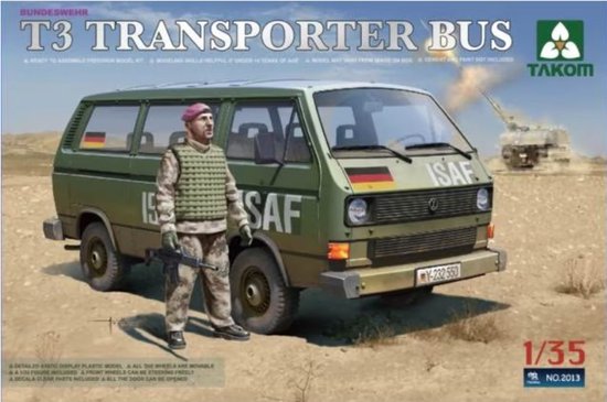 Takom 2013 Bundeswehr T3 Transporter Bus 1/35
