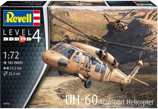 Revell 04976 UH-60 Transport Helicopter 1/72