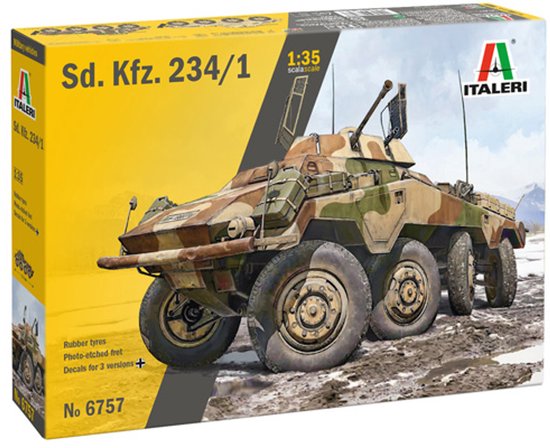 04 Italeri 6757 Sd. Kfz. 234/1 1/35