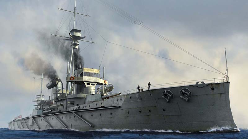 Trumpeter 06704 HMS Dreadnought 1907 1/700