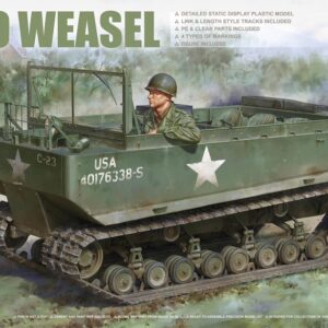 Takom 2167 M29 Weasel 1 figure Included 1/35