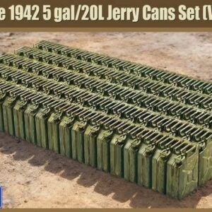 Gecko Models 35GM0158 British Type 1942 5 gal/20L Jerry Cans Set (Value Pack) 1/35