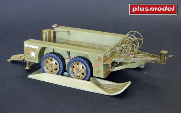 Plus Model 597 U.S. Trailer M18 Tandem Axle 1/35