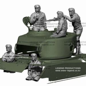 Legend Productions LF0145 WW2 US Tank Crew Set (5 figures) 1/35