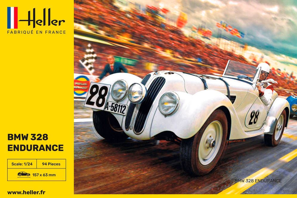 Heller 80782 BMW 328 Endurance 1/24