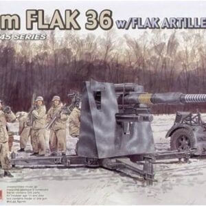 Dragon 6260 88mm FLAK 36 w/ FlaK Artillery Crew   1/35