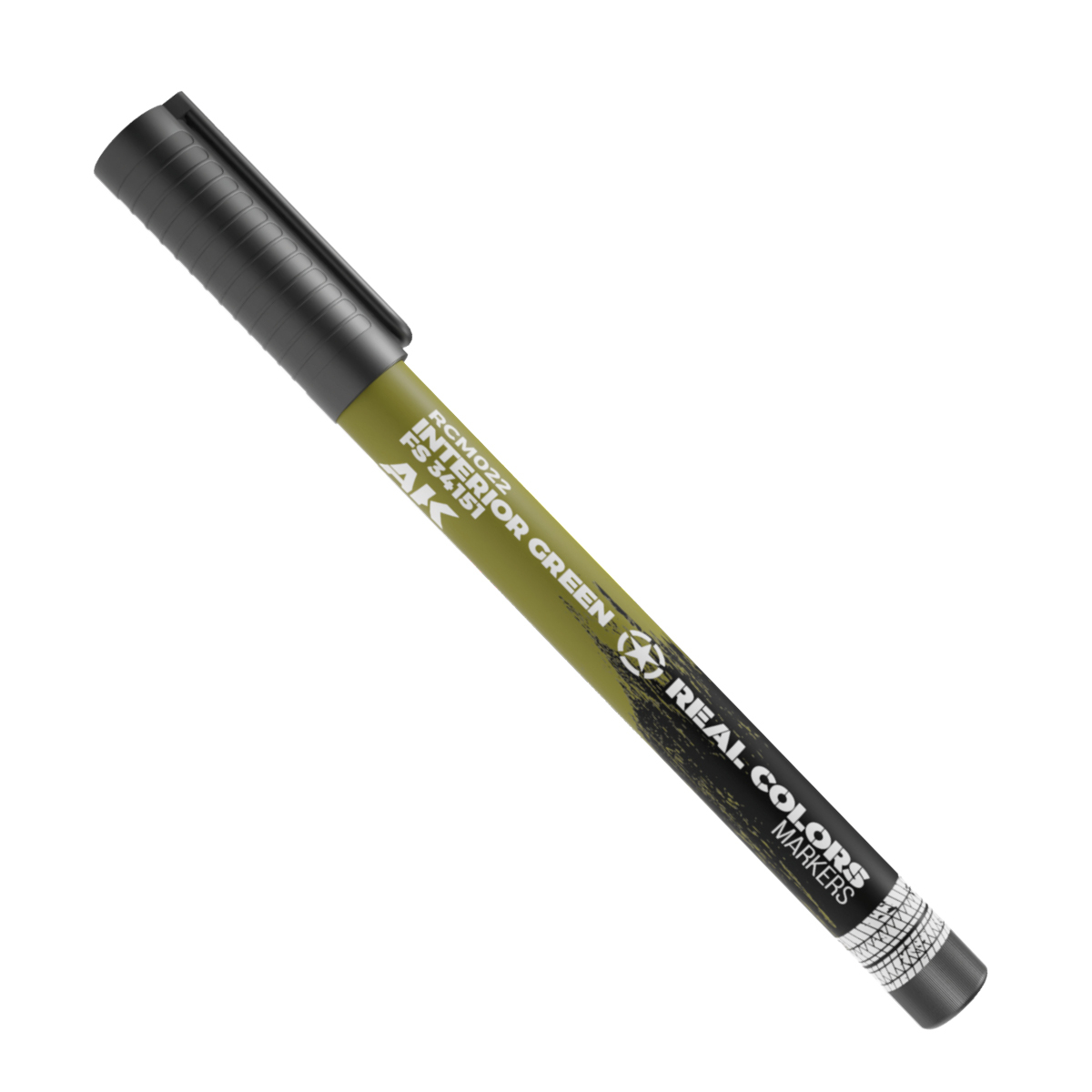 AK Interactive RCM022 Interior Green Real Colors Markers 