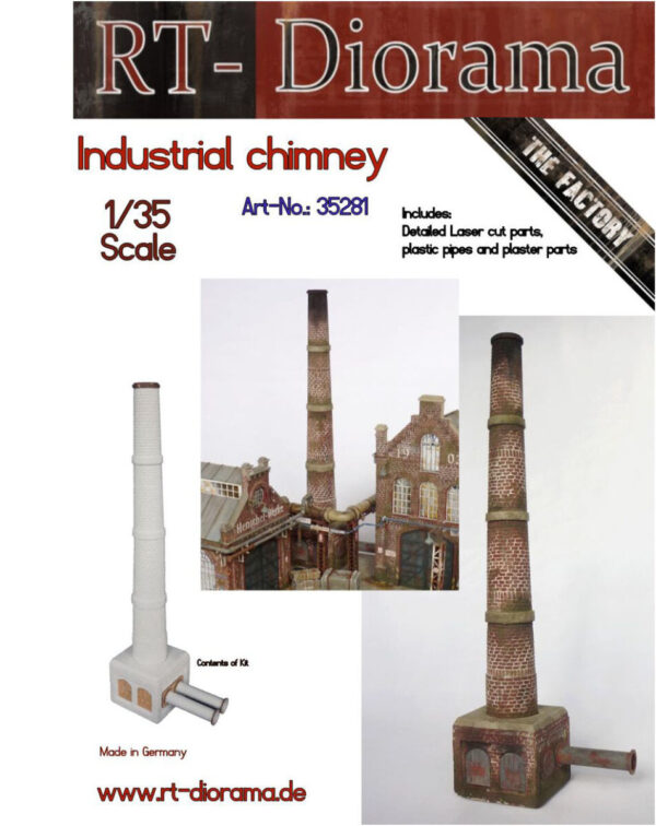 RT-Diorama 35281 Industrial Chimney 1/35