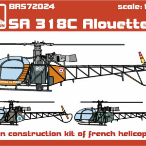 Brengun BRS72024 SA 318C Alouette II 1/72