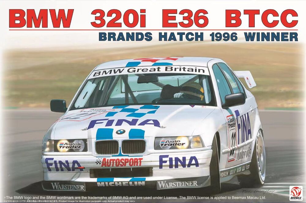 Beemax BX24045 BMW 320i BTCC 1996 Brands Hatch Winner 1/24