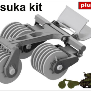 PlusModel 598 U.S. Army T1E1 Mine Exploder (for Asuka kit) 1/35