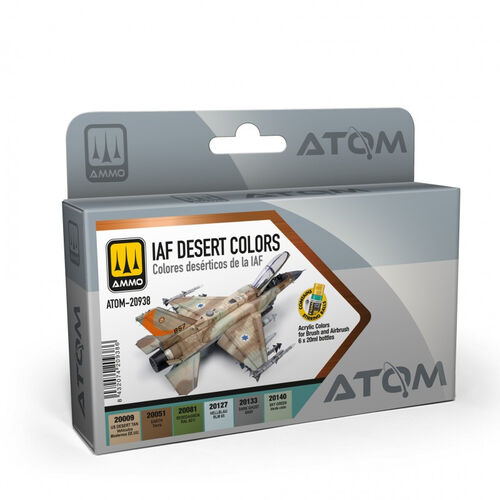 Ammo by Mig ATOM-20938 IDF Desert Colors