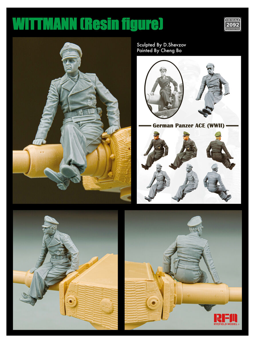 Rye Field Model 2092 Wittmann (Resin Figure) 1/35