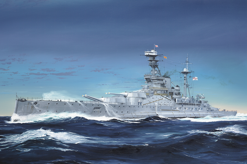 05 Trumpeter 05378 HMS Royal Oak 1/350