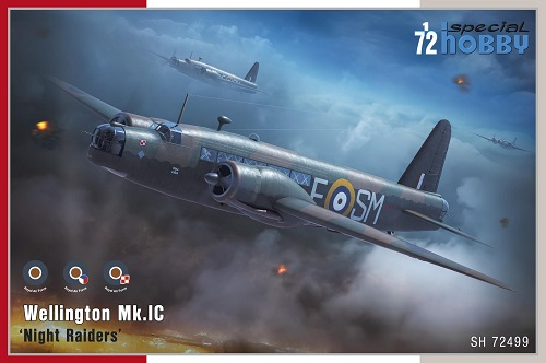 Special Hobby SH 72499 Wellington Mk. IC 'Night Raiders' 1/72