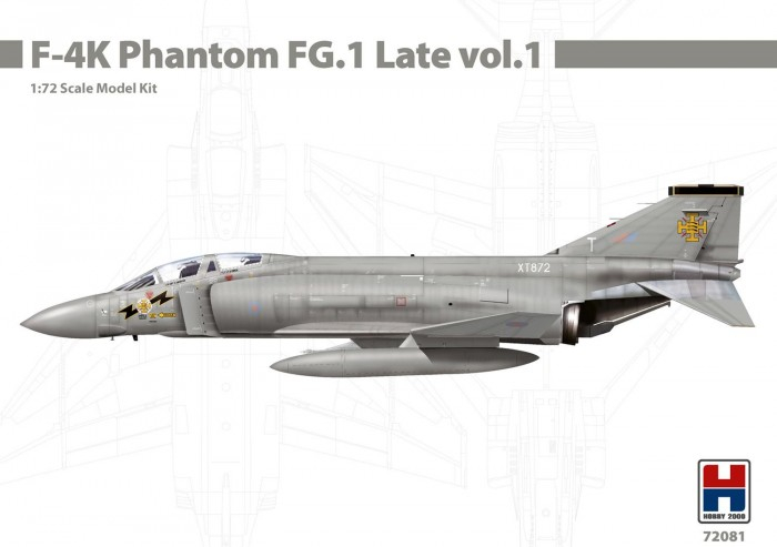 Hobby 2000 72081 F-4K Phantom FG.1 Late vol.1 1/72