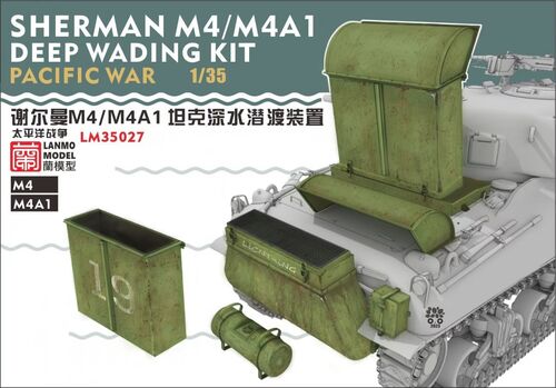 Lanmo Model LM35027 Sherman M4/ M4A1 Deep Wading Kit Pacific War 1/35