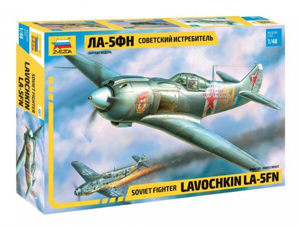 Zvezda 4801 Soviet Fighter Lavochkin LA-5FN 1/48