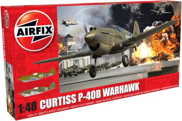 Airfix A05130A Curtiss P-40B Warhawk 1/48 - Afbeelding 2