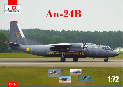 Amodel 72424 An-24 B 1/72