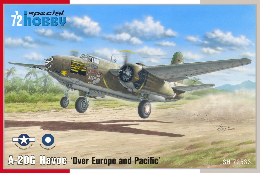 01 Special Hobby SH 72533 A-20G Havoc 'Over Europe and Pacific' 1/72