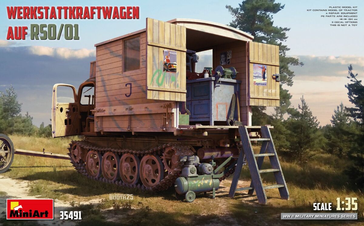 05 MiniArt 35491 Werkstattkraftwagen auf RSO/01 1/35