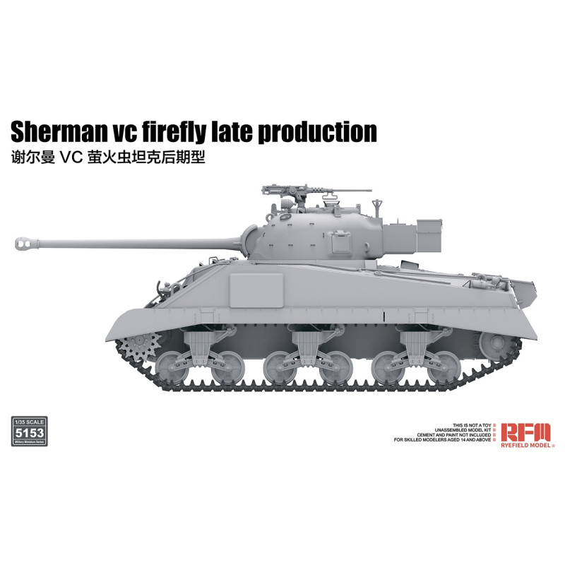 Rye Field Model 5153 Sherman VC Firefly Late Production 1/35