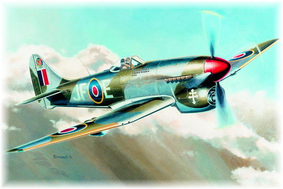 3 Eduard 8021 Hawker Tempest Mk. V 1/48