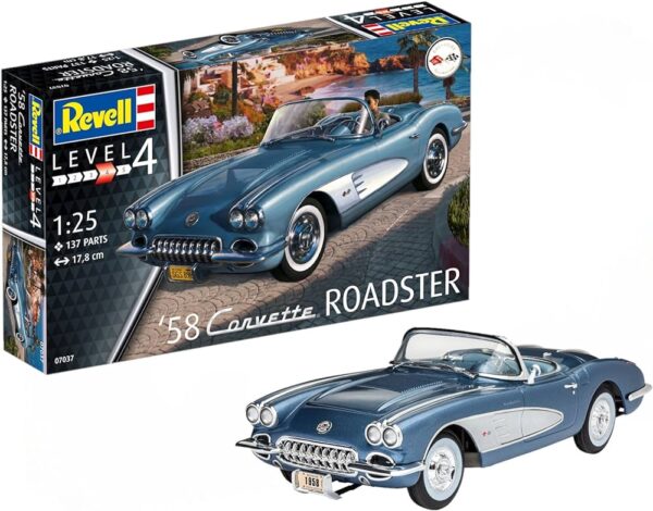 Revell 07037 '58 Corvette Roadster 1/25