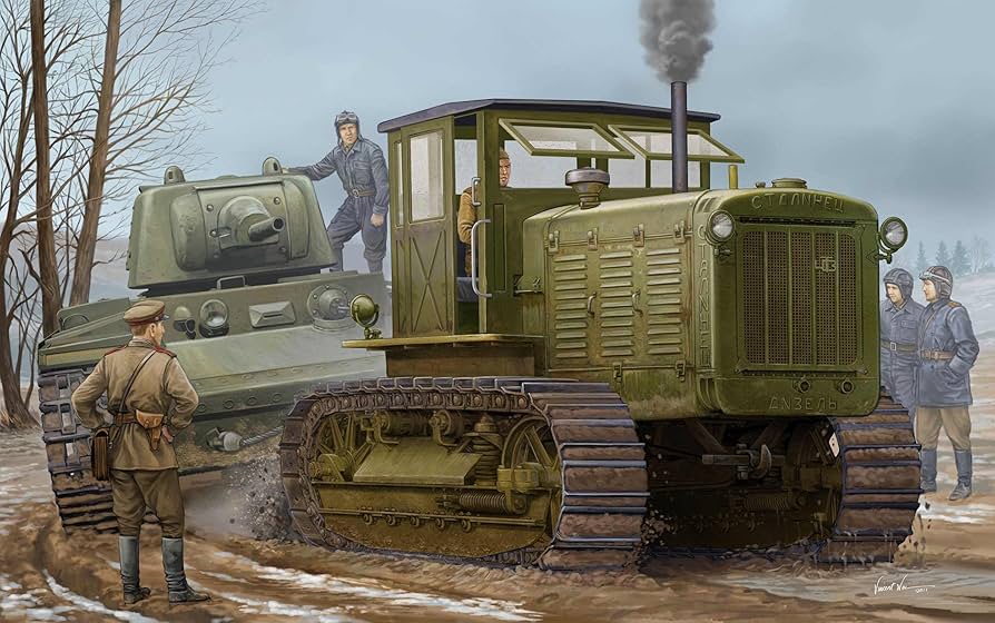 Trumpeter 05539 Russian ChTZ S-65 Tractor with Cab 1/35