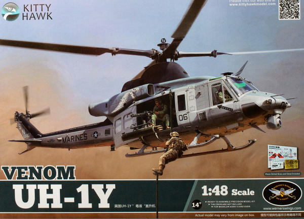Kitty Hawk KH80124 Venom UH-1Y 1/48