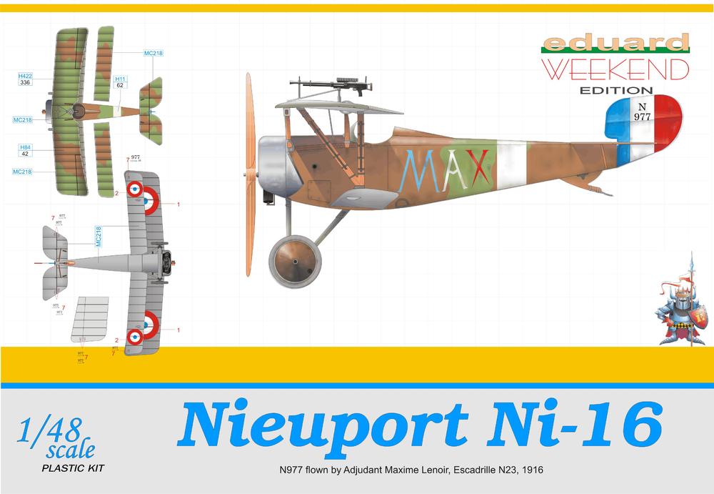 5 Eduard 8426 Nieuport Ni-16 1/48