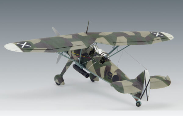 ICM 48213 Hs 126A-1 with Bomb Rack 1/48 - Afbeelding 2