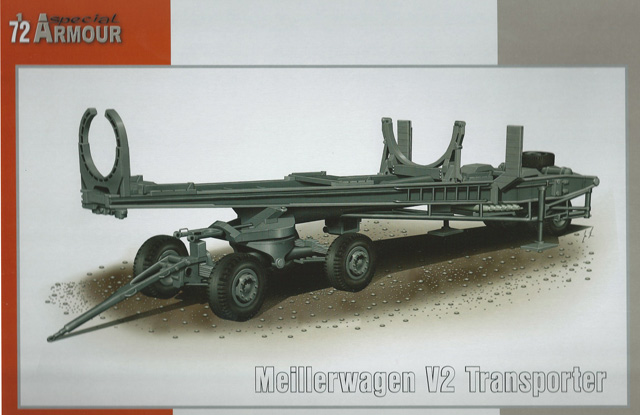 Special Armour SA 72012 Meillerwagen V2 Transporter 1/72