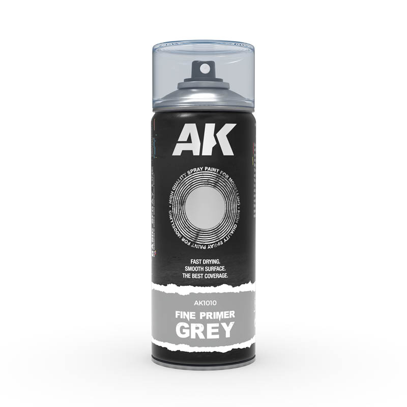 AK Interactive AK1010 Fine Primer Grey 400ml