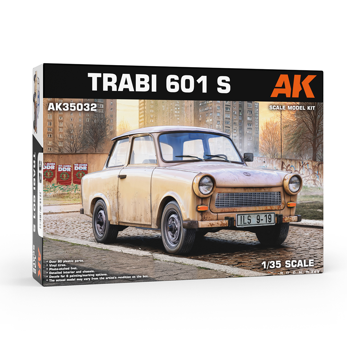 01 AK35032 Trabi 601 S AK Interactive 1/35
