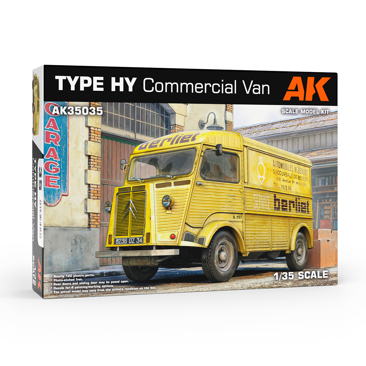 04 AK35035 Type HY Commercial Van AK Interactive 1/35