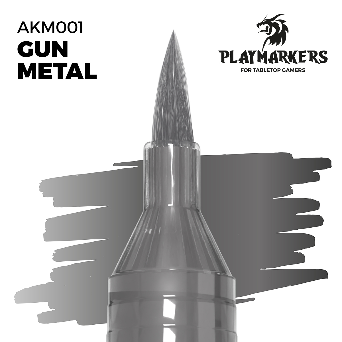 AK Interactive AKM001 Playmarkers Gun Metal