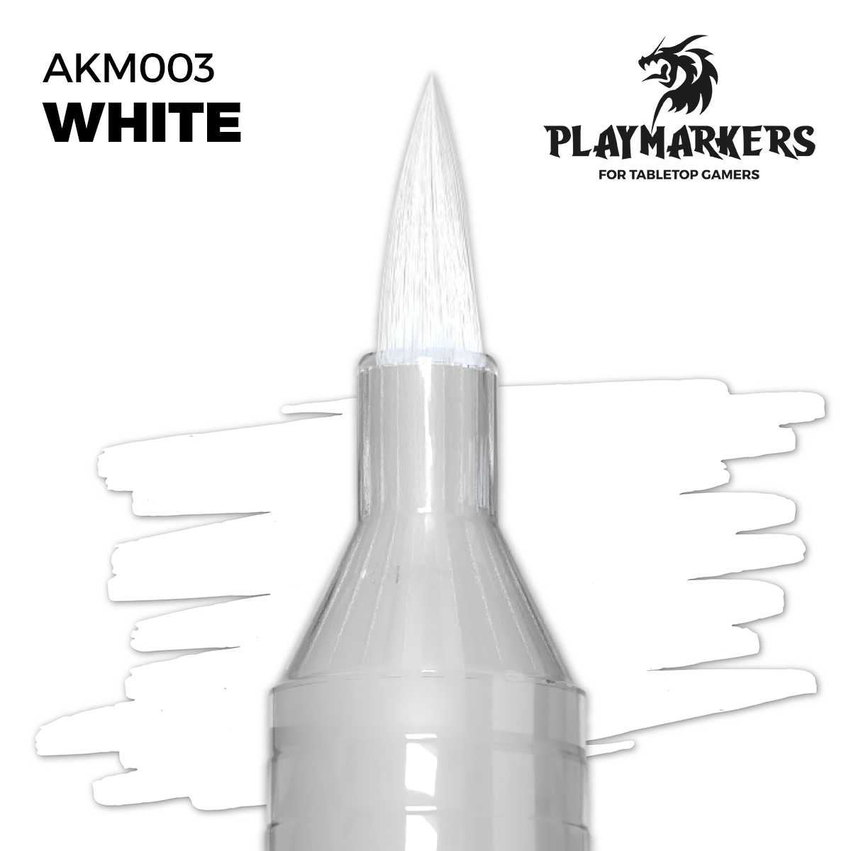 AK Interactive AKM003 Playmarkers White